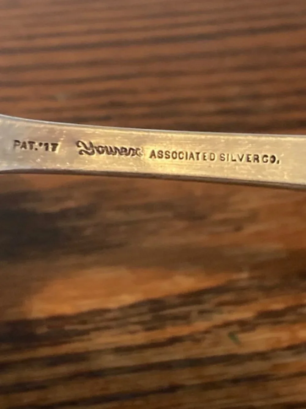 Vintage Silverplated Serving Fork